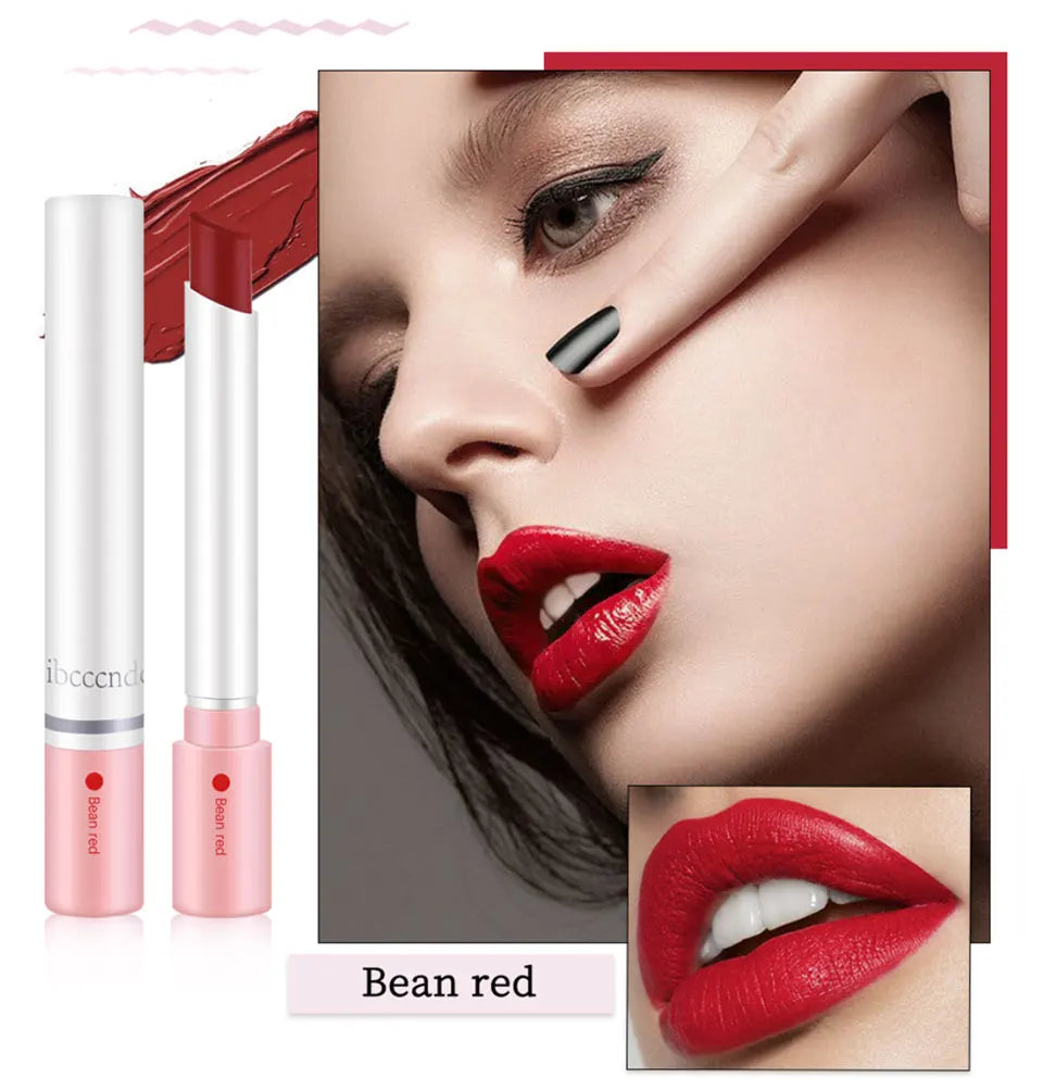 4 pcs/set Cigarette Lipstick Set Long Lasting Lip Glaze Matte Lip Gloss Waterproof.