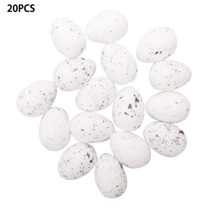 20/50pcs Easter Eggs Multi Size Colorful Foam Eggs For Easter