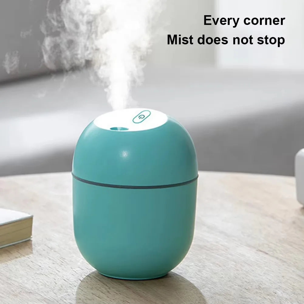 Mini Portable Water Drop Air Humidifier USB Desktop Indoor.