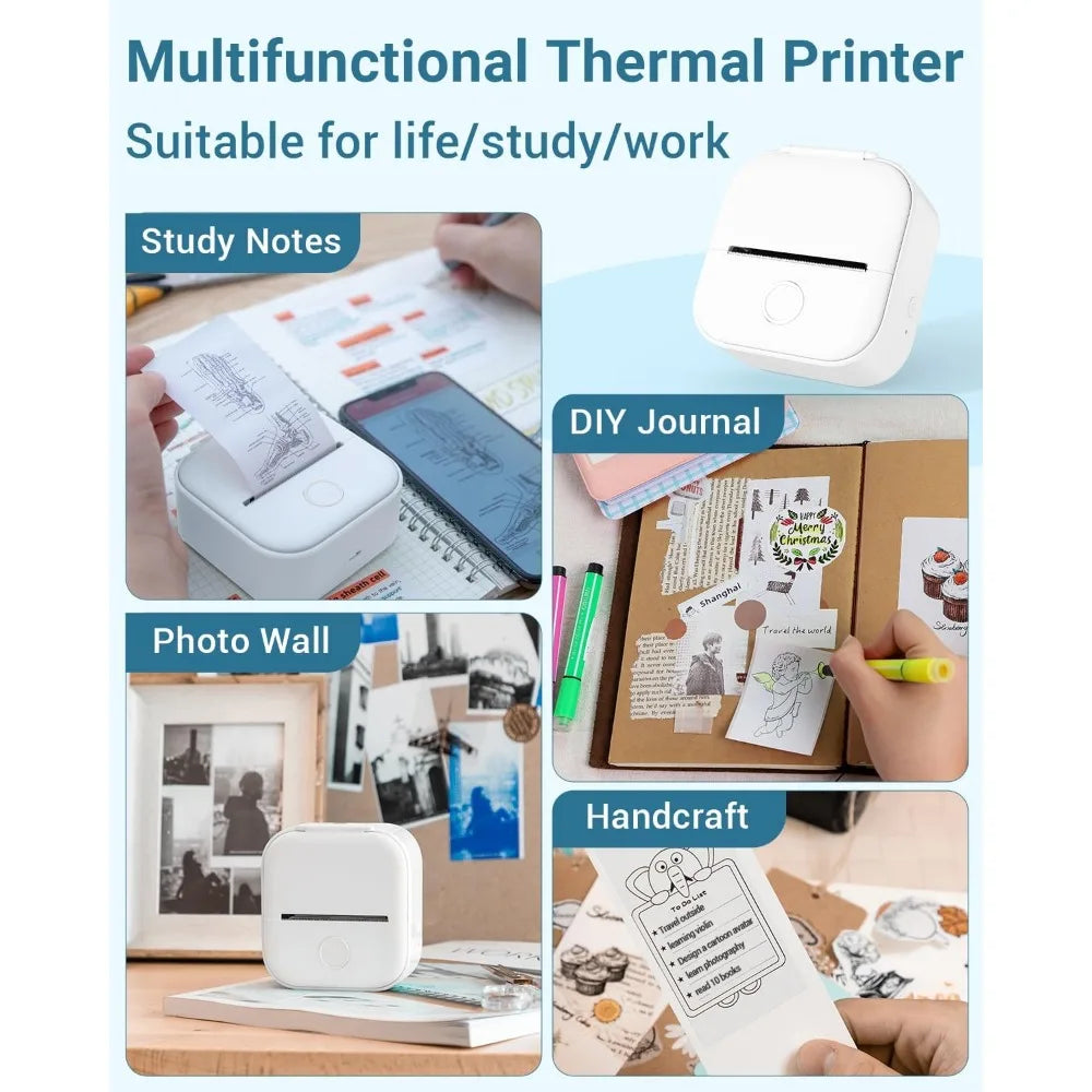 Phomemo T02 Wireless Pocket Thermal Printer Portable