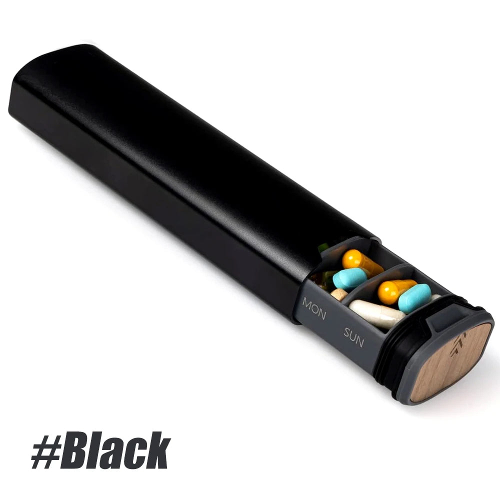 1Pcs 7 Day Weekly Pill Organizer