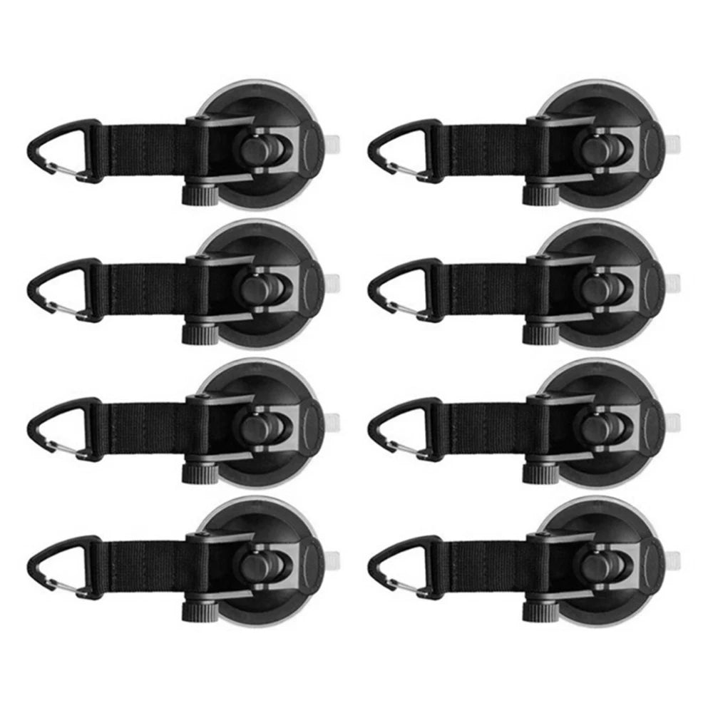 4Pcs Car Tent Suction Cups Buckle