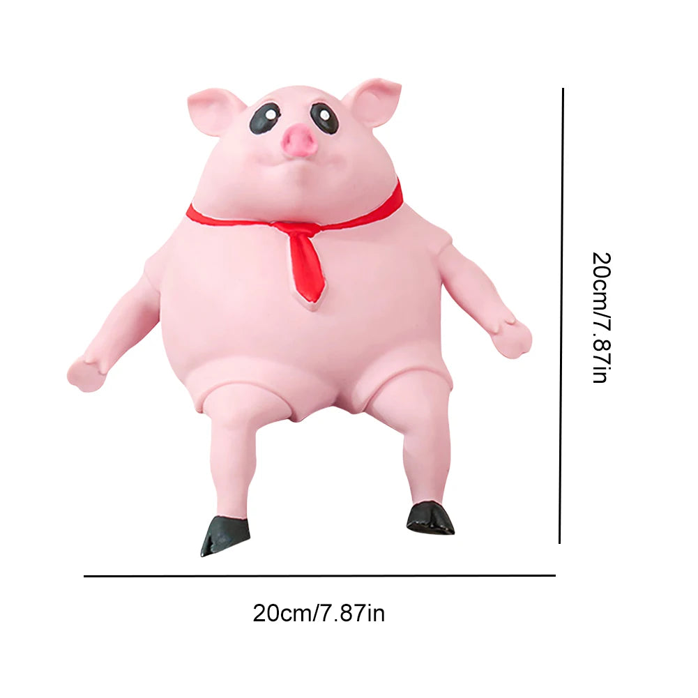 1/2/3PCS Pink Pig Stress Relief Toy Decompression Toys Squeeze Rebound Animal Little Pig Pinch Fidget Toy For Children Or Pets
