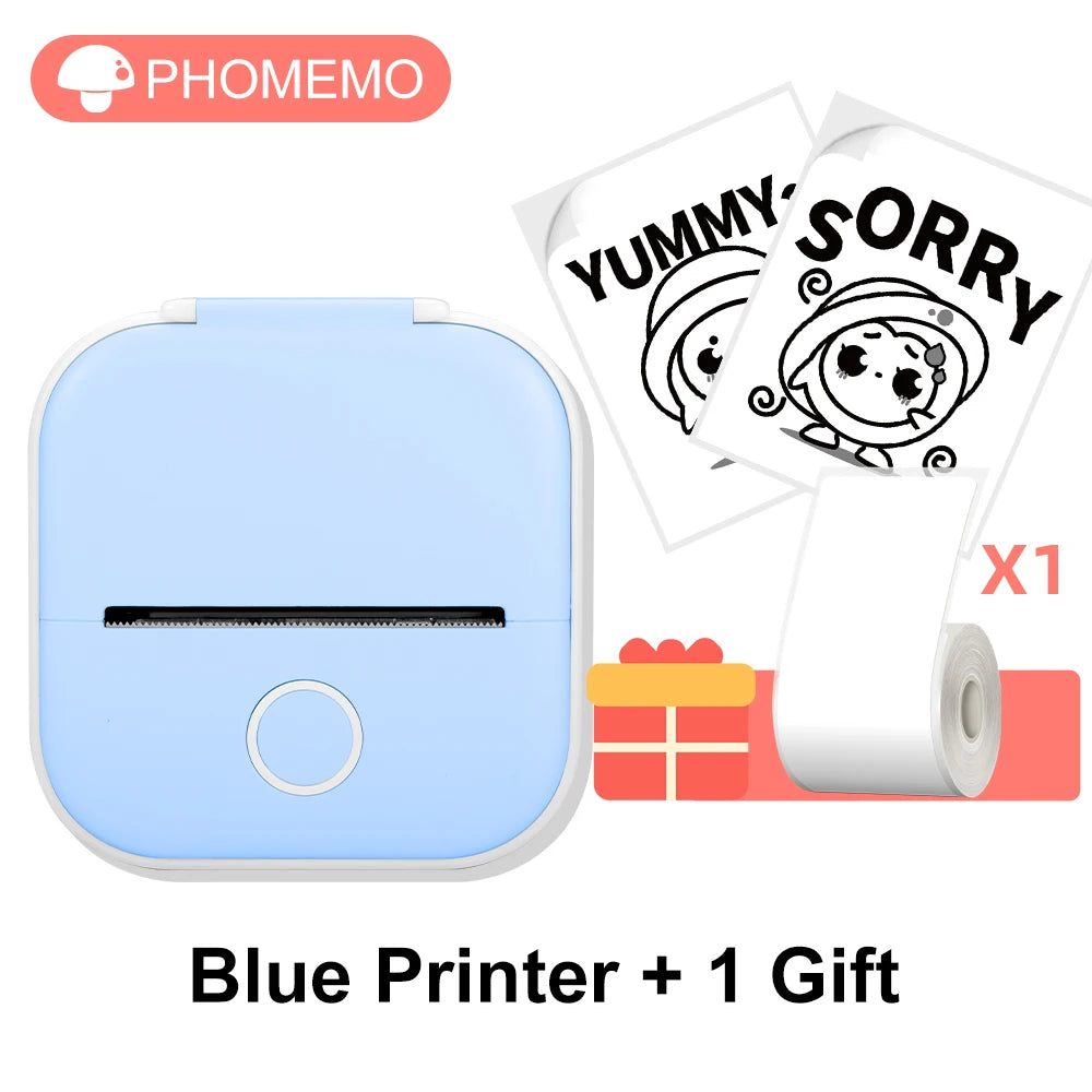 Phomemo T02 Wireless Pocket Thermal Printer Portable