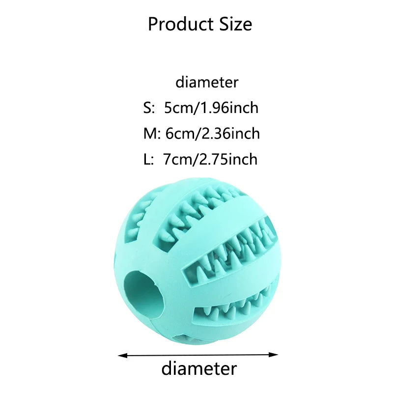 pet leaking ball toys dogs playing with natural rubber leaking device grappling.