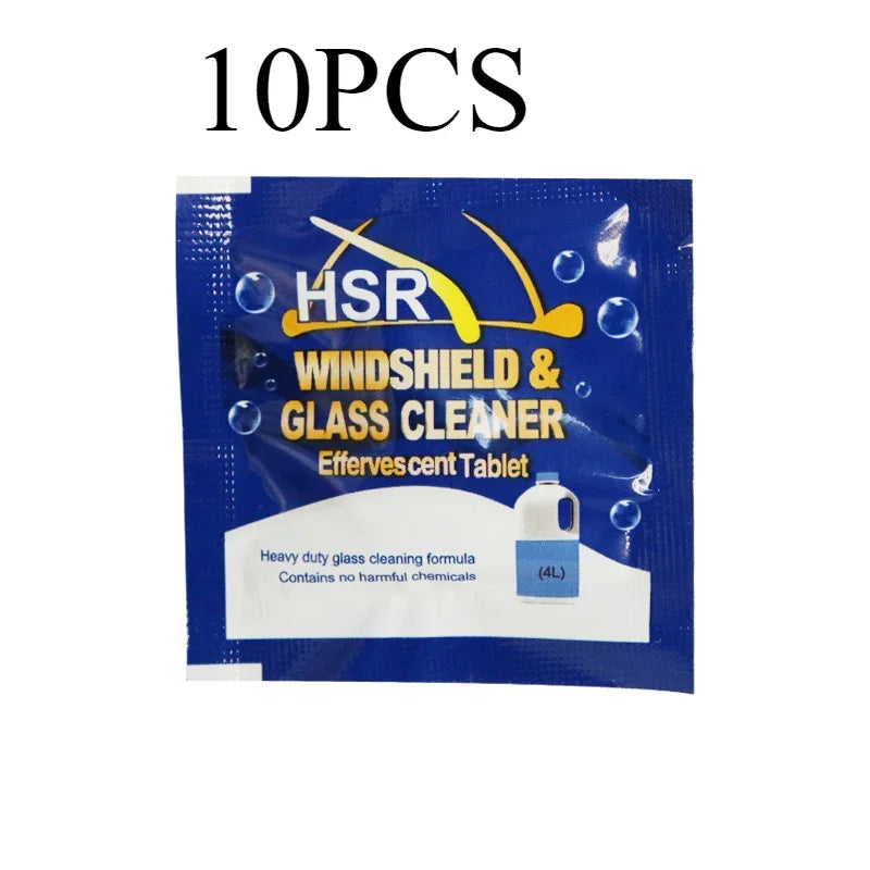 ‌All-Season Windshield Washer Effervescent Tablet (Solid Concentrate) Shellac-Free Formula