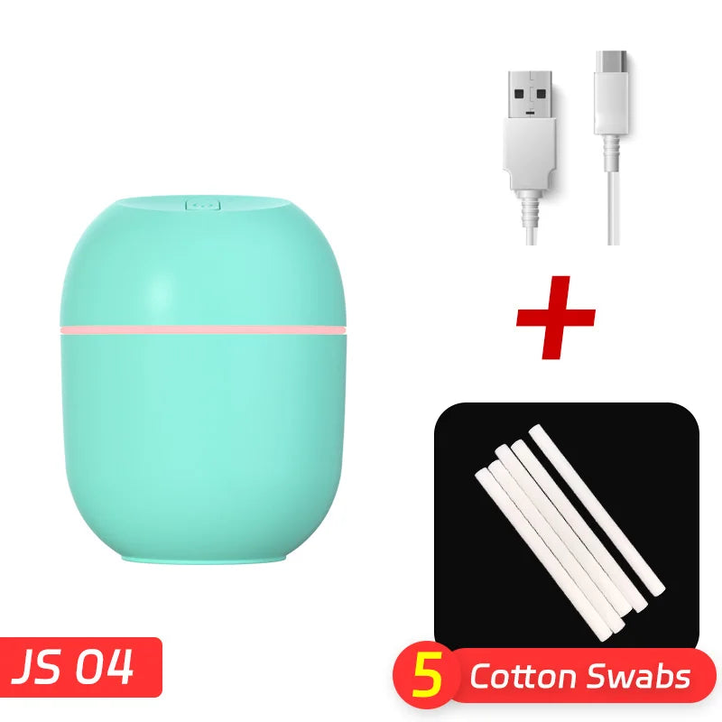 Mini Portable Water Drop Air Humidifier USB Desktop Indoor.