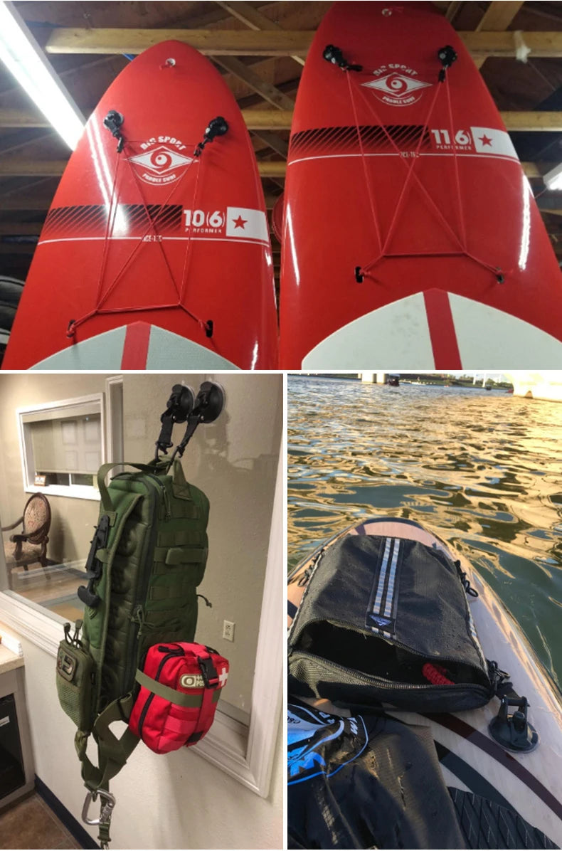 4Pcs Car Tent Suction Cups Buckle