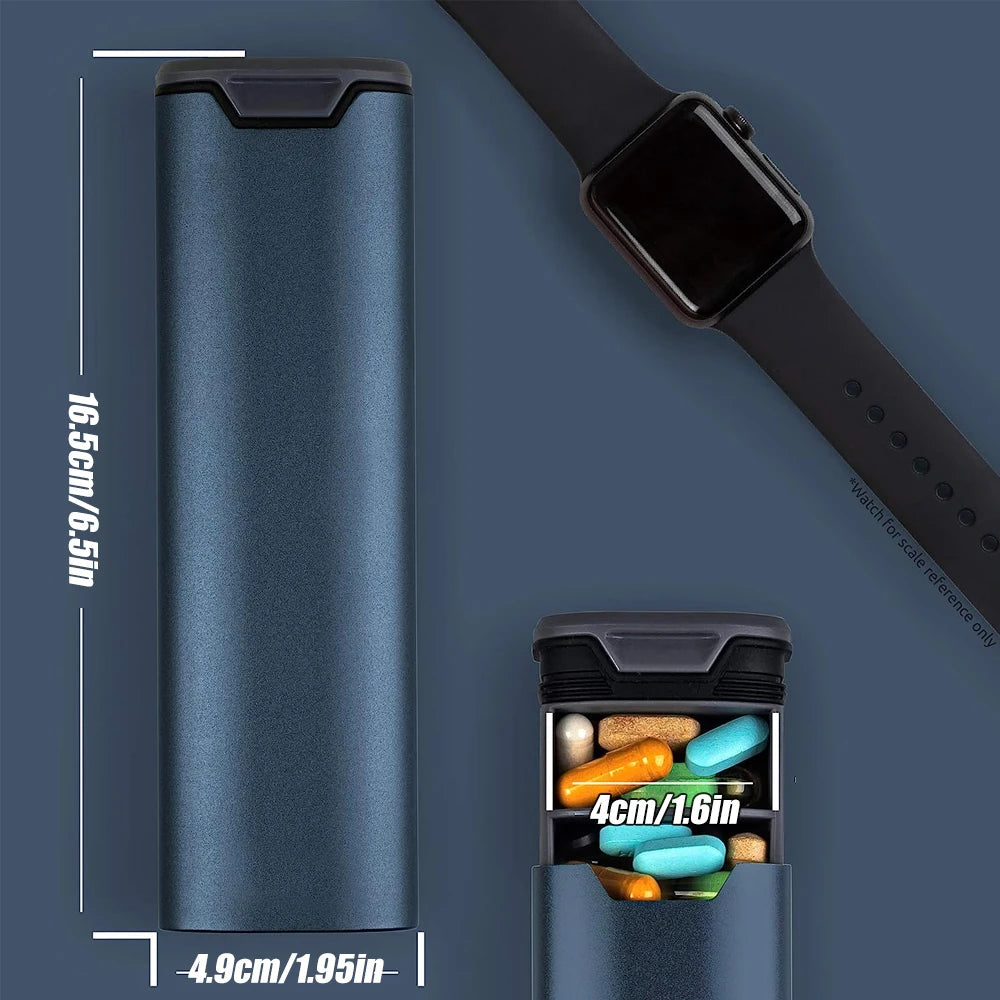 1Pcs 7 Day Weekly Pill Organizer