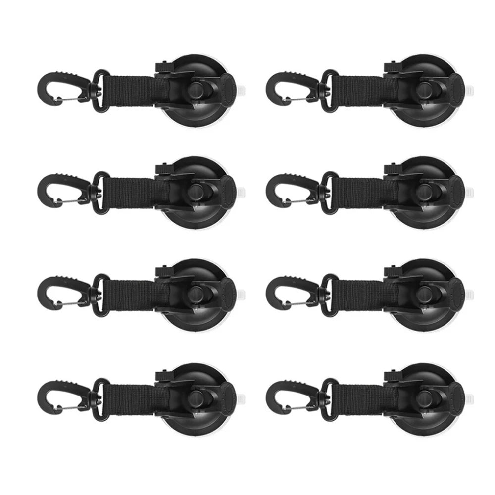 4Pcs Car Tent Suction Cups Buckle