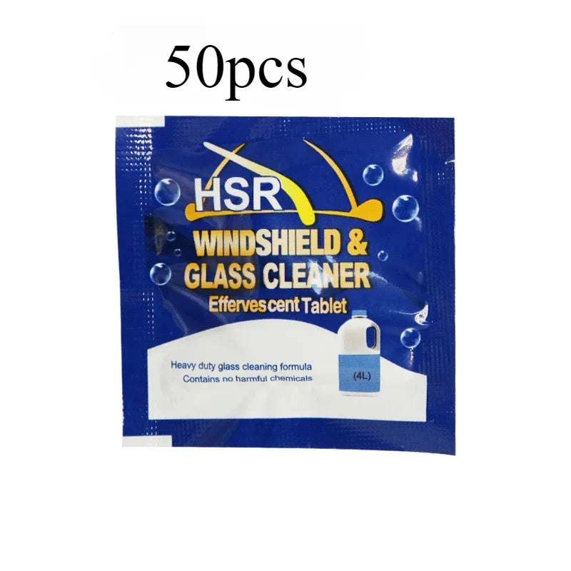 ‌All-Season Windshield Washer Effervescent Tablet (Solid Concentrate) Shellac-Free Formula