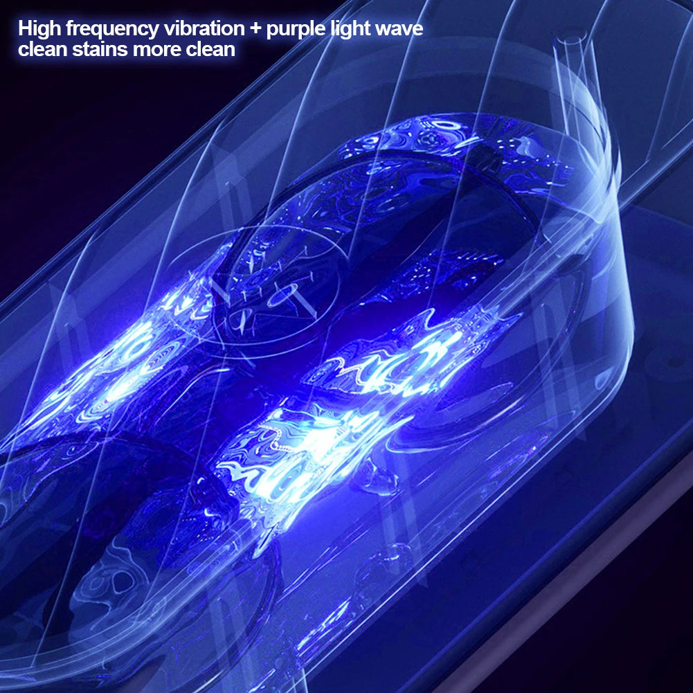 Ultrasonic Cleaning Machine USB Rechargeable High Frequency Vibration Wash Cleaner Jewelry Glasses  Cleaner