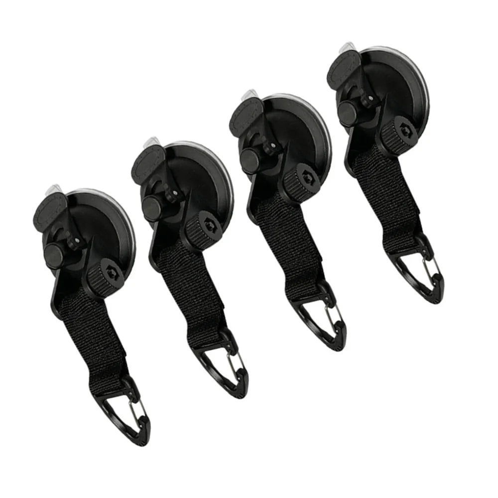 4Pcs Car Tent Suction Cups Buckle