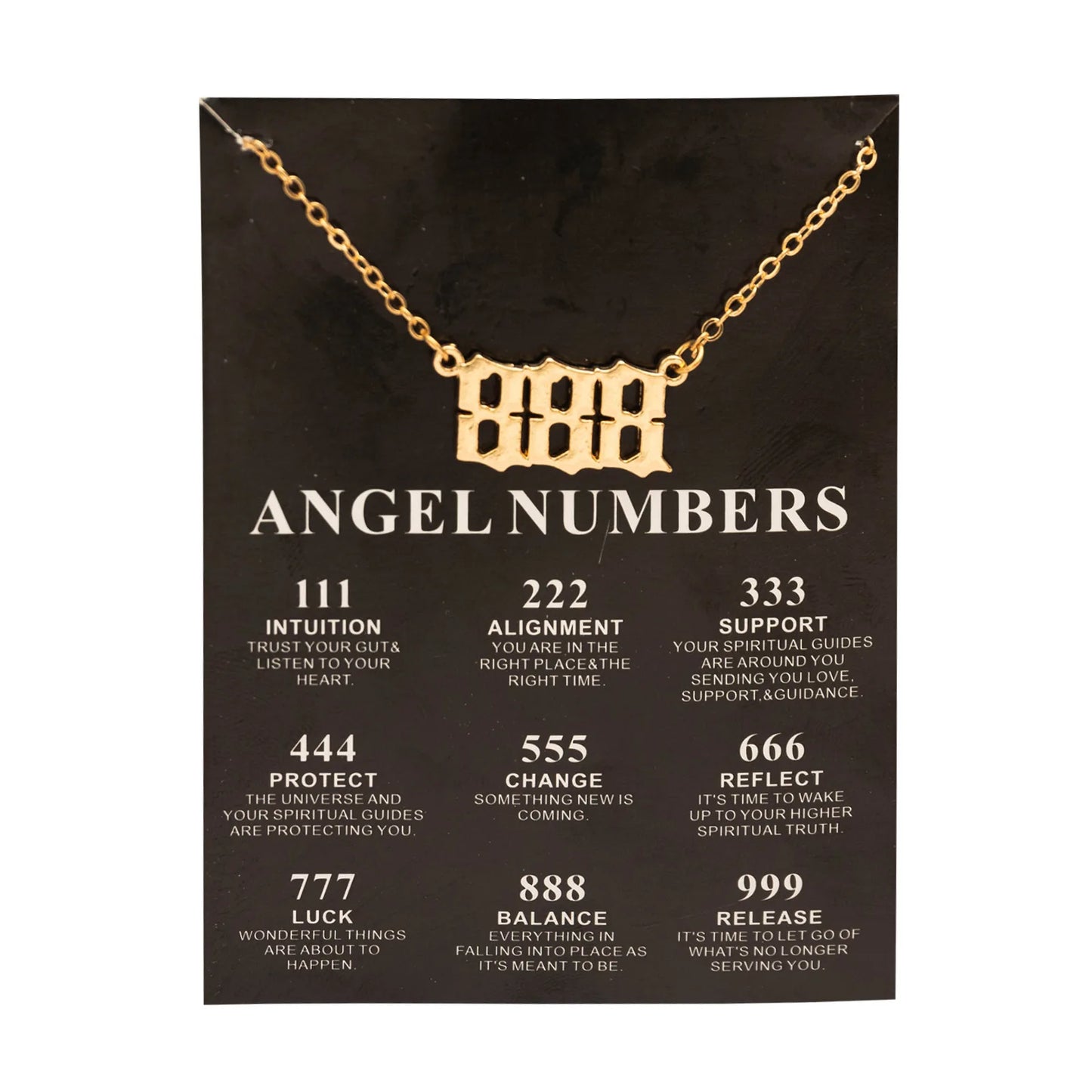 Lucky Angel Numbers Wish 777 Pendant Necklace