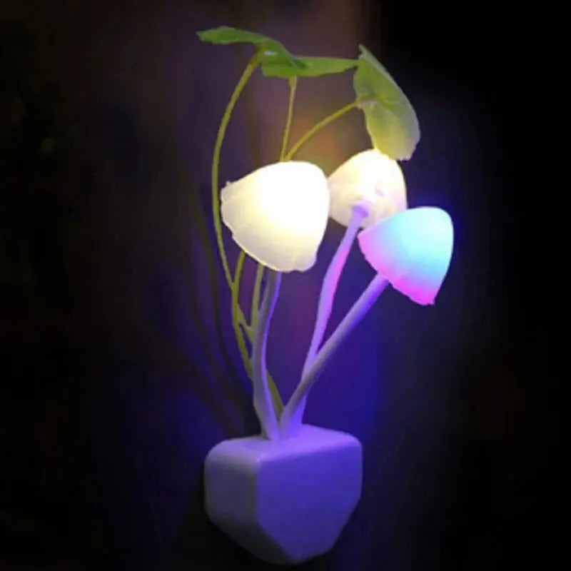 Novelty Mushroom Fungus Night Light EU & US Plug.