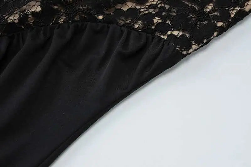 Mozision Lace Halter Backless Sexy Maxi Dress.