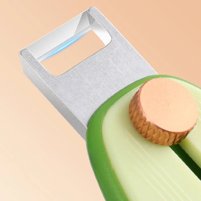 Mini Cartoon Scalable Peeler Stainless Steel Fruits Paring Knife Portable Peeler Cute Peeling Knife Avocado Kitchen Gadgets Tool