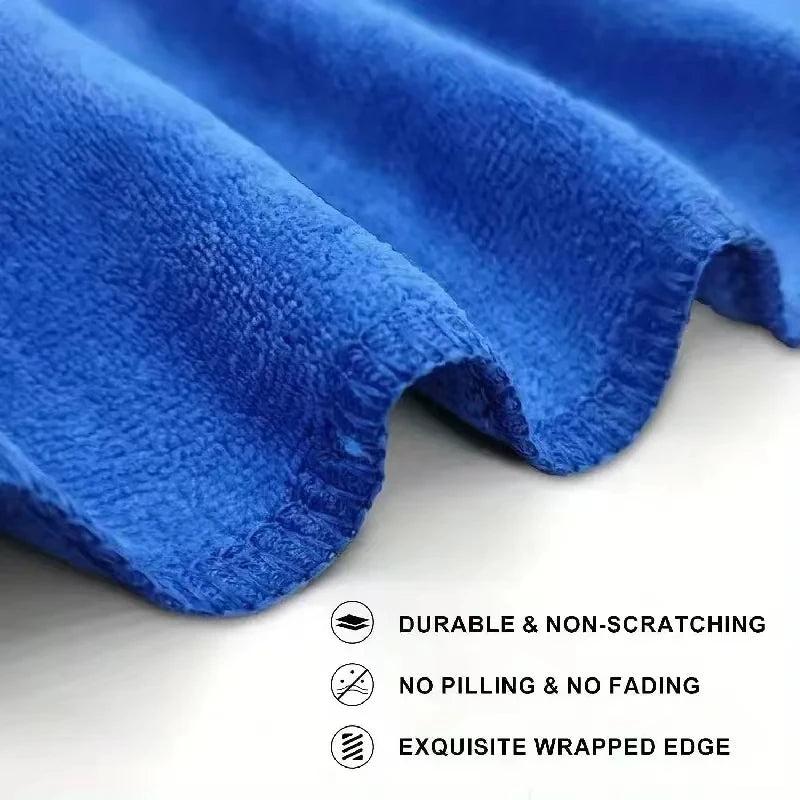 Microfiber Cleaning Cloths Lint Free,Cloths Reusable Cleaning Towels w/ Super Absorbent for Car Window.