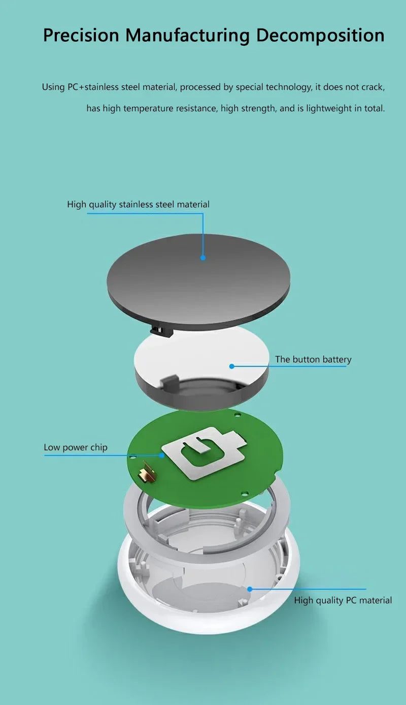 Xiaomi Mini Smart Anti-Lost Tracker Reminder For Pets Kids Bag Wallet 5G Bluetooth GPS Device Air Tag Finder Tracking Locator